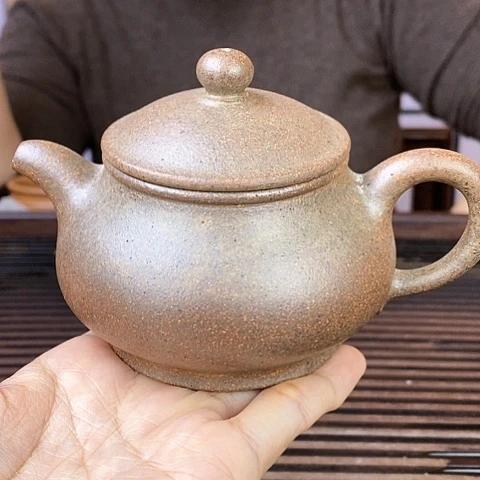 紫砂茶壶宜兴段泥