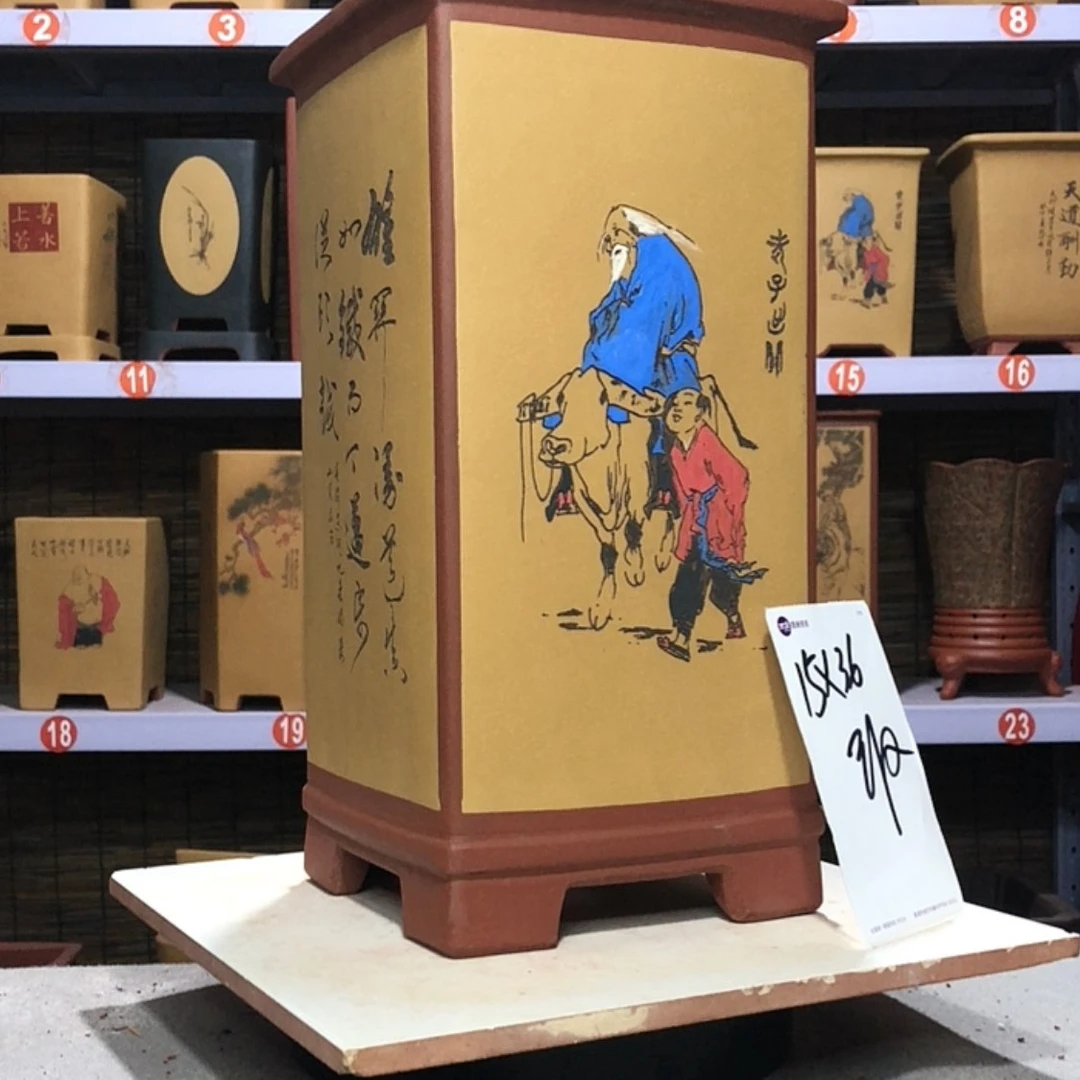 【闪购商品】紫砂花盆金****9手工制作
