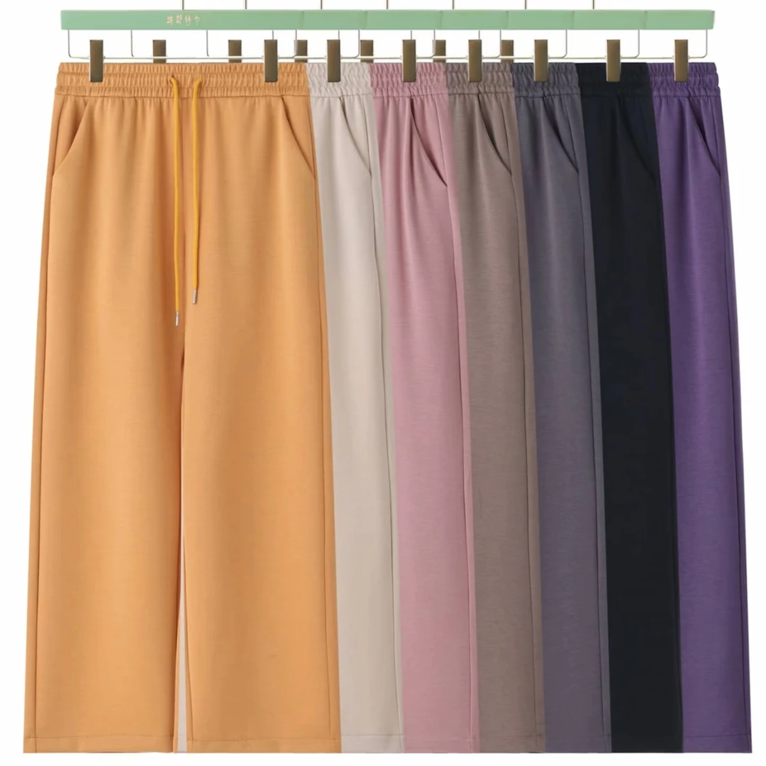 3112新款时尚百搭窄板直筒裤