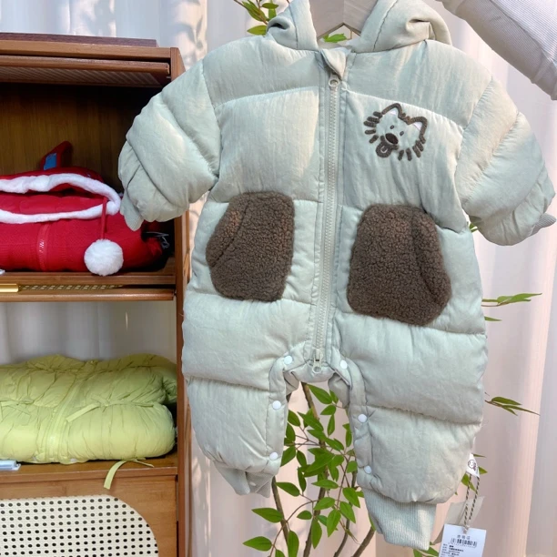 蔓葡可爱猫咪连体衣M2405708