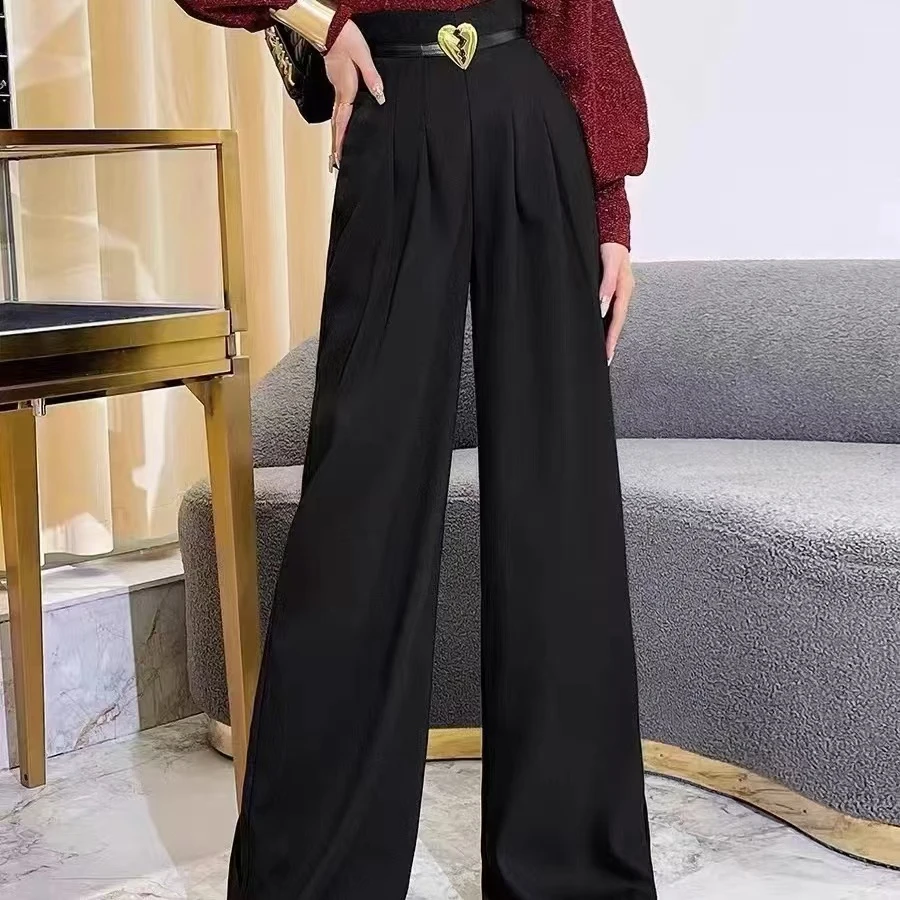 124【凡家衣橱】时尚百搭洋气修身显瘦气质裤子