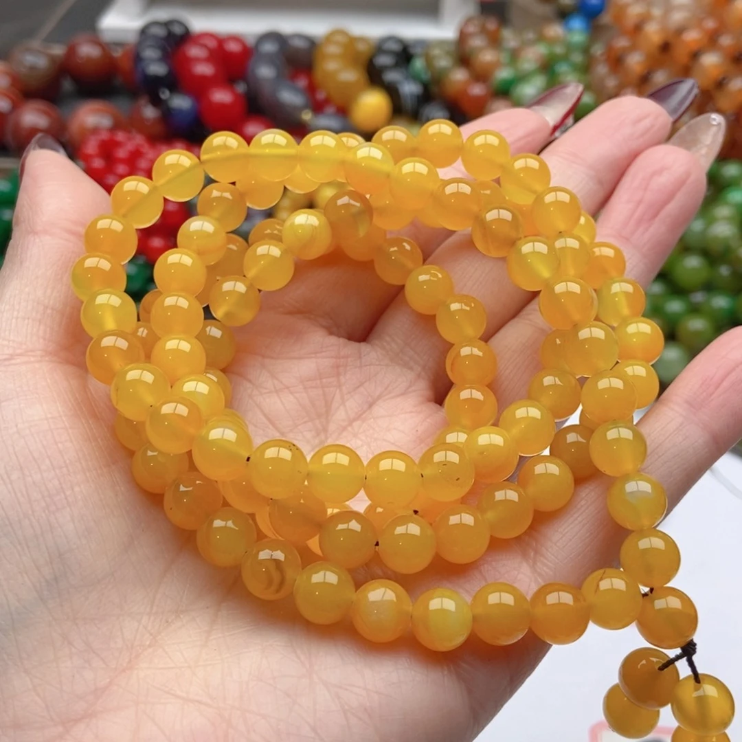 【闪购商品】玛瑙/玉髓手链未镶嵌不****了