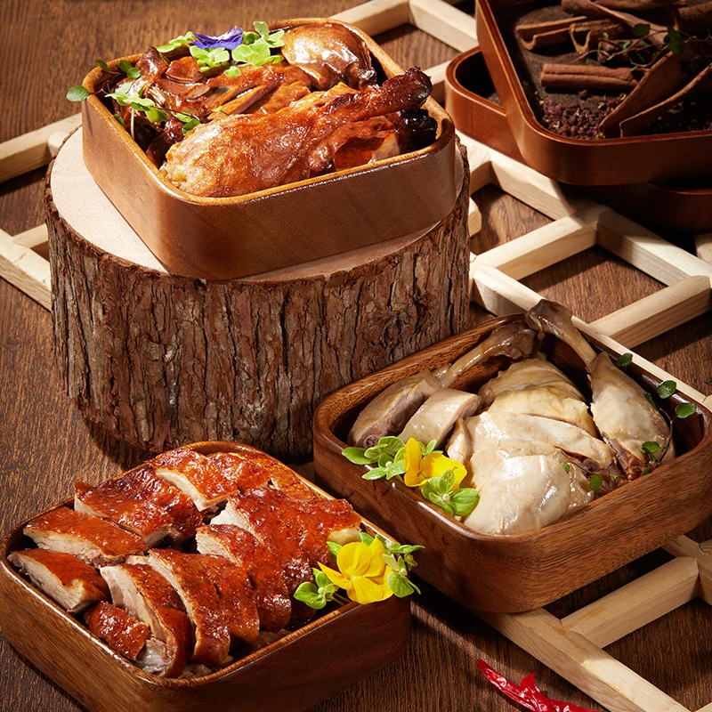 全聚德鸭三吃鸭腿烧鸭卤鸭方便速食即食下酒菜熟食鸭腿组合