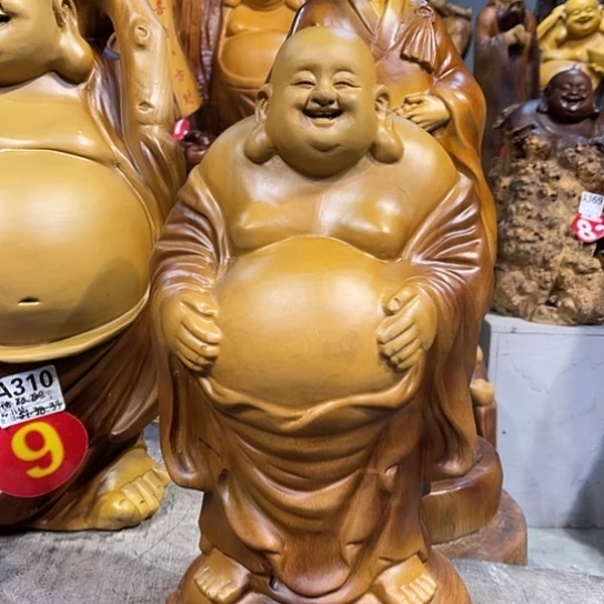 浪***生香樟木香樟木雕刻人物摆件