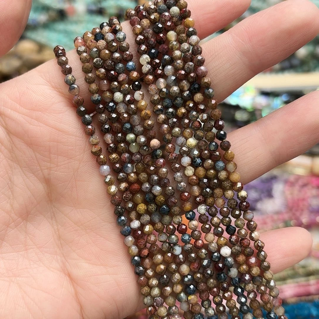 玛瑙/玉髓未镶嵌珠宝半成品卡3彼得石切一条