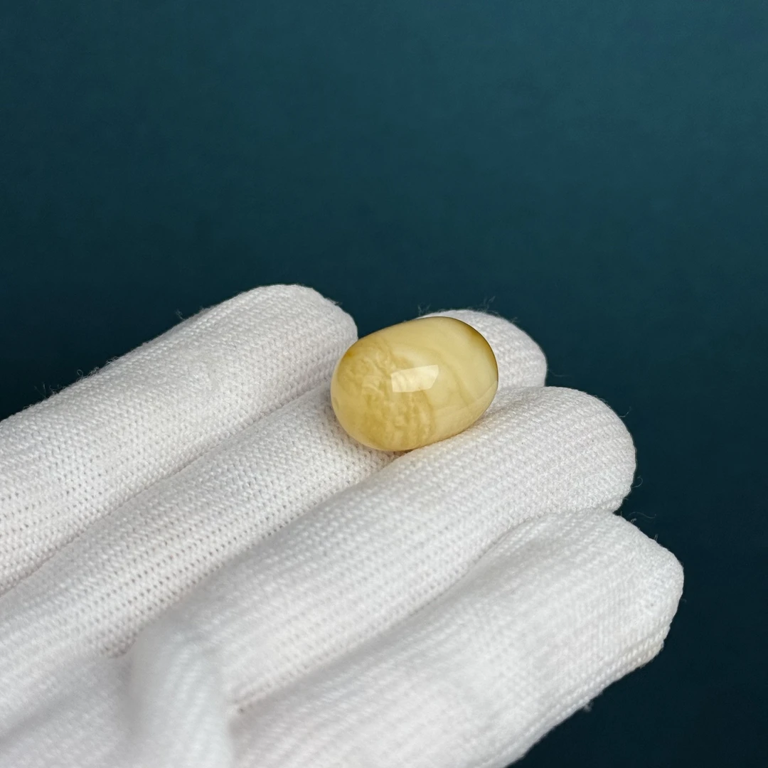 F1556天然原矿蜜蜡妖花枣珠 13*17.8mm一物一图 支持鉴定