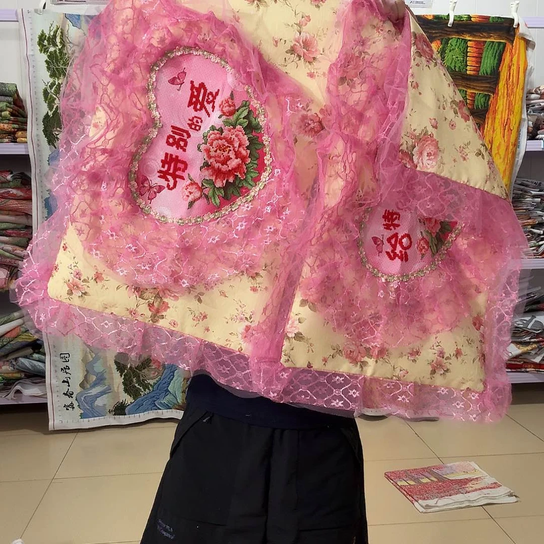 棉十字绣成品出售