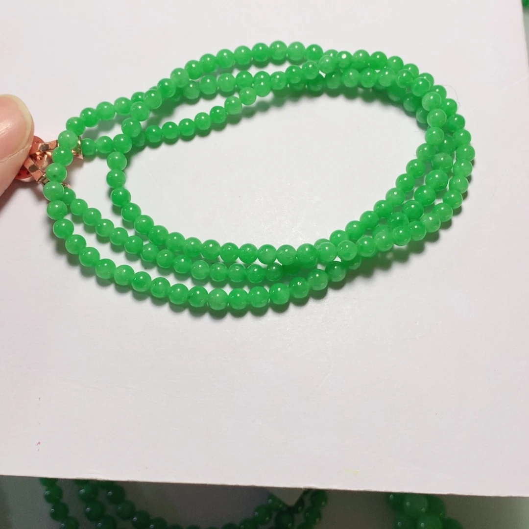翡翠未镶嵌手链缅甸翡翠