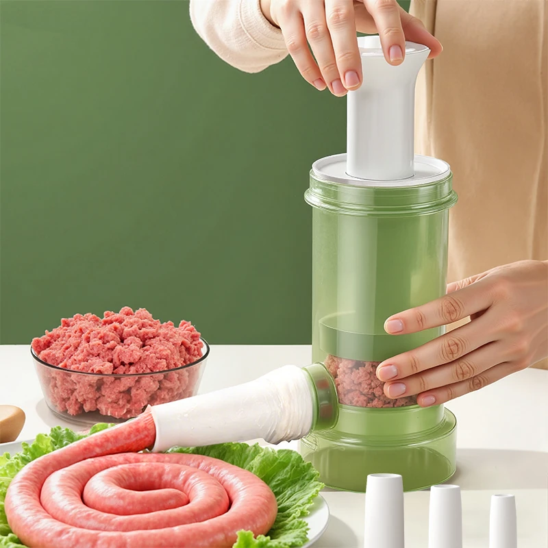 灌肠器家用灌肠机神器灌香肠工具罐肉肠装肠衣食品级手动腊肠机器