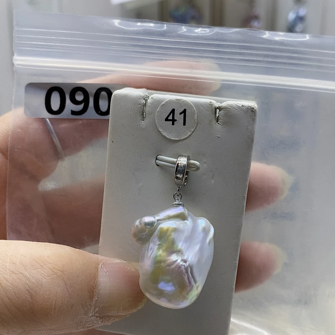 颈饰合金淡水珍珠