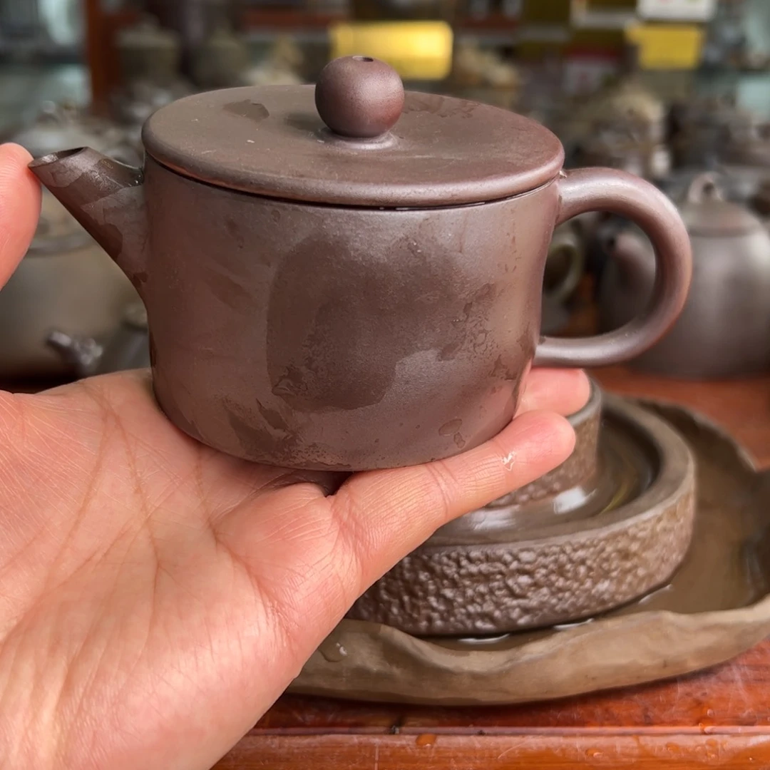 贵台龙窑柴烧茶壶A13