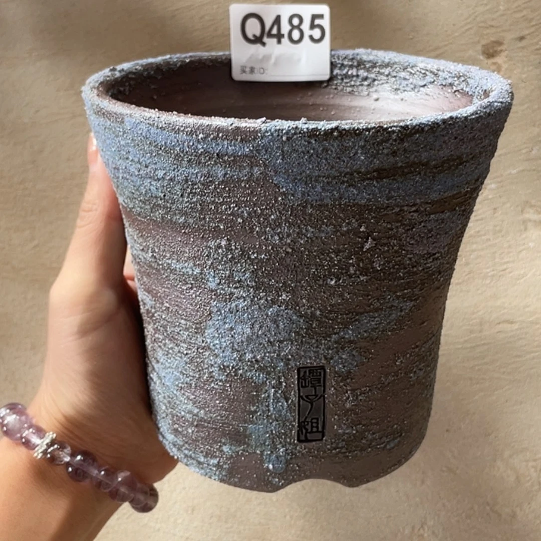 孤品 块根盆 球盆 微次 内口12 .5左右 外高13