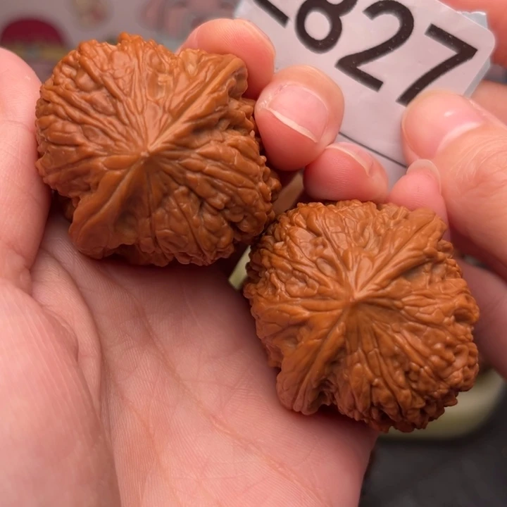 文玩核桃吊坠827凹底