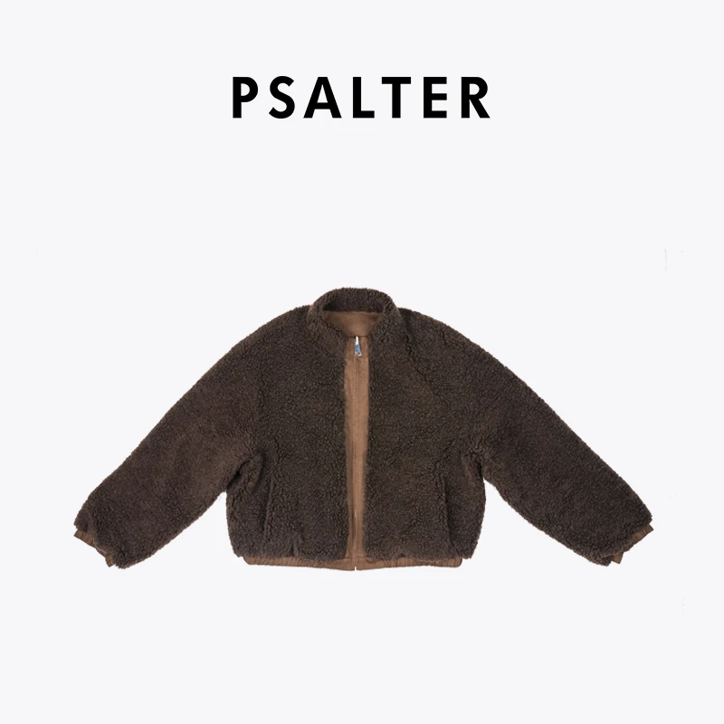 【双面可穿】诗篇26年新款拉链短款双面穿外套短加厚冬季保暖加绒