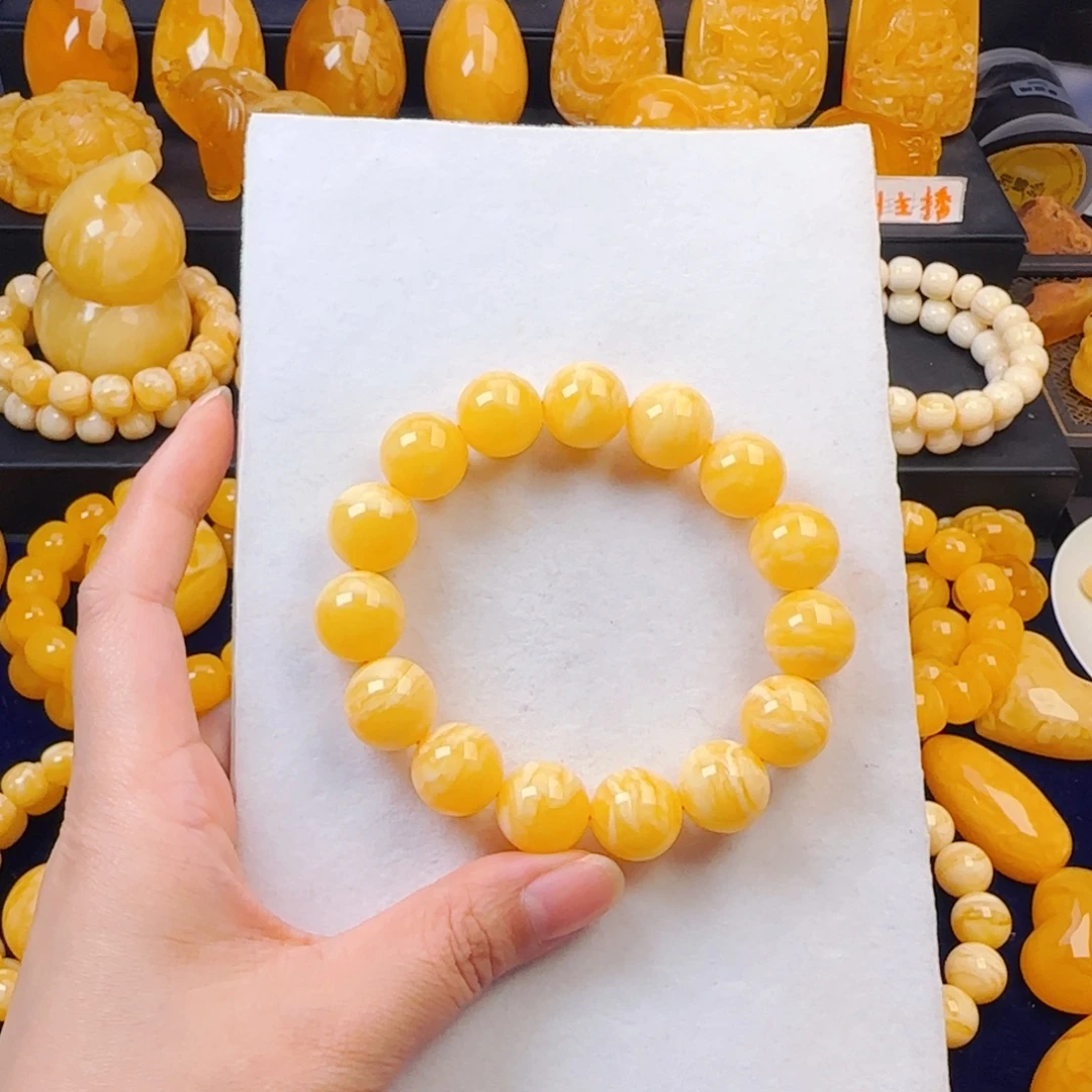 h***f蜜蜡未镶嵌颈饰同料15