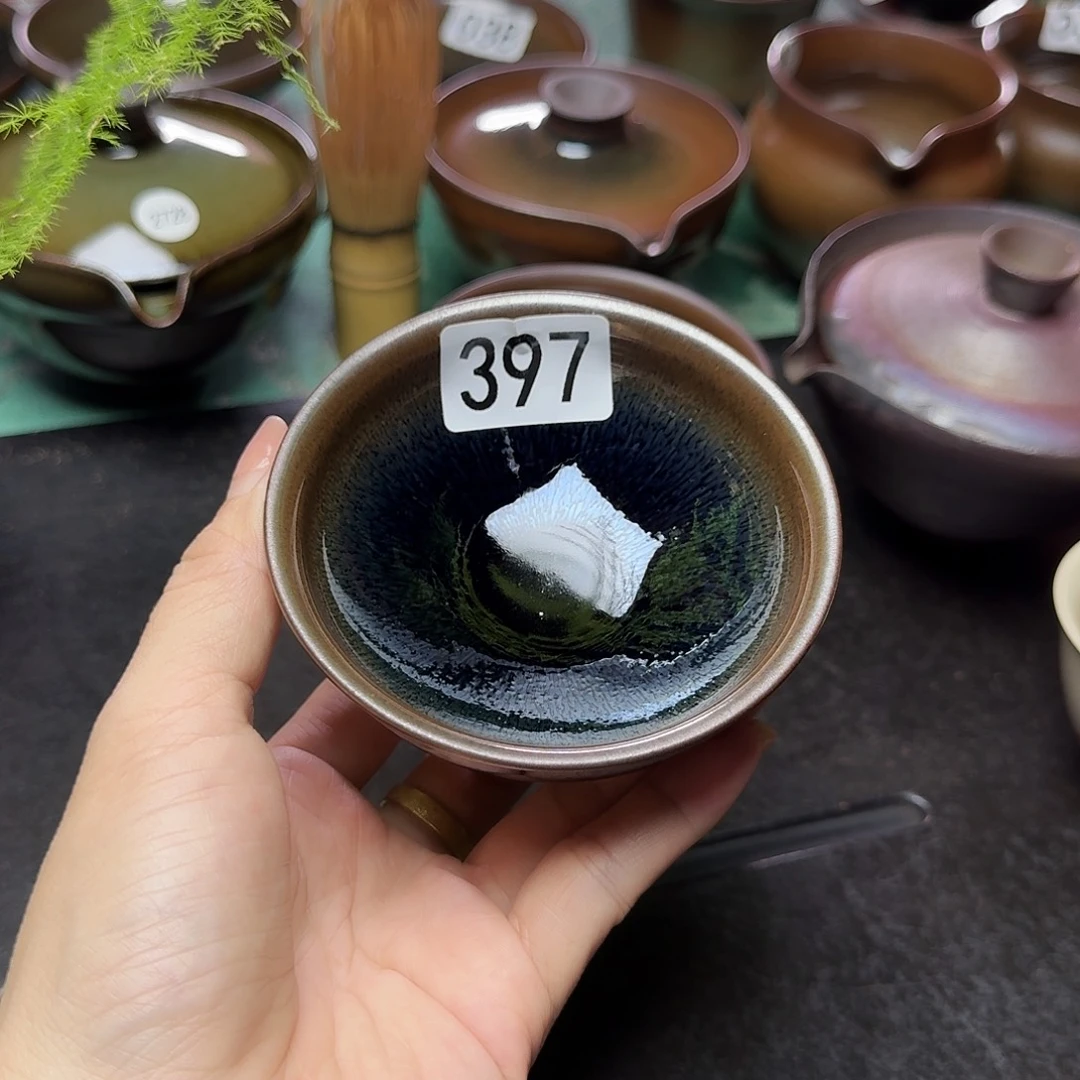 茶盏397 罗莉柴烧手工主人杯