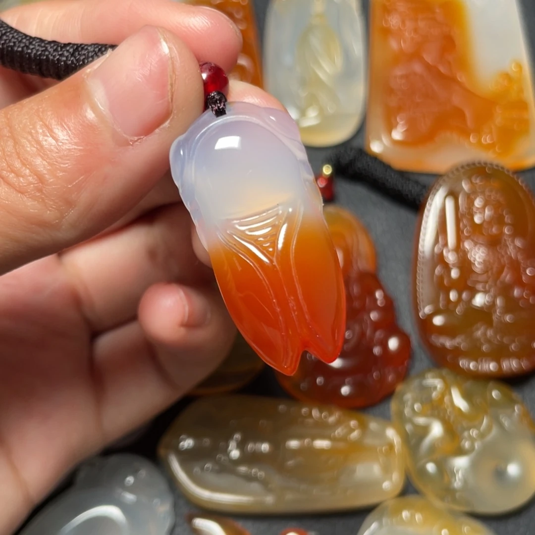 玛瑙/玉髓未镶嵌颈饰