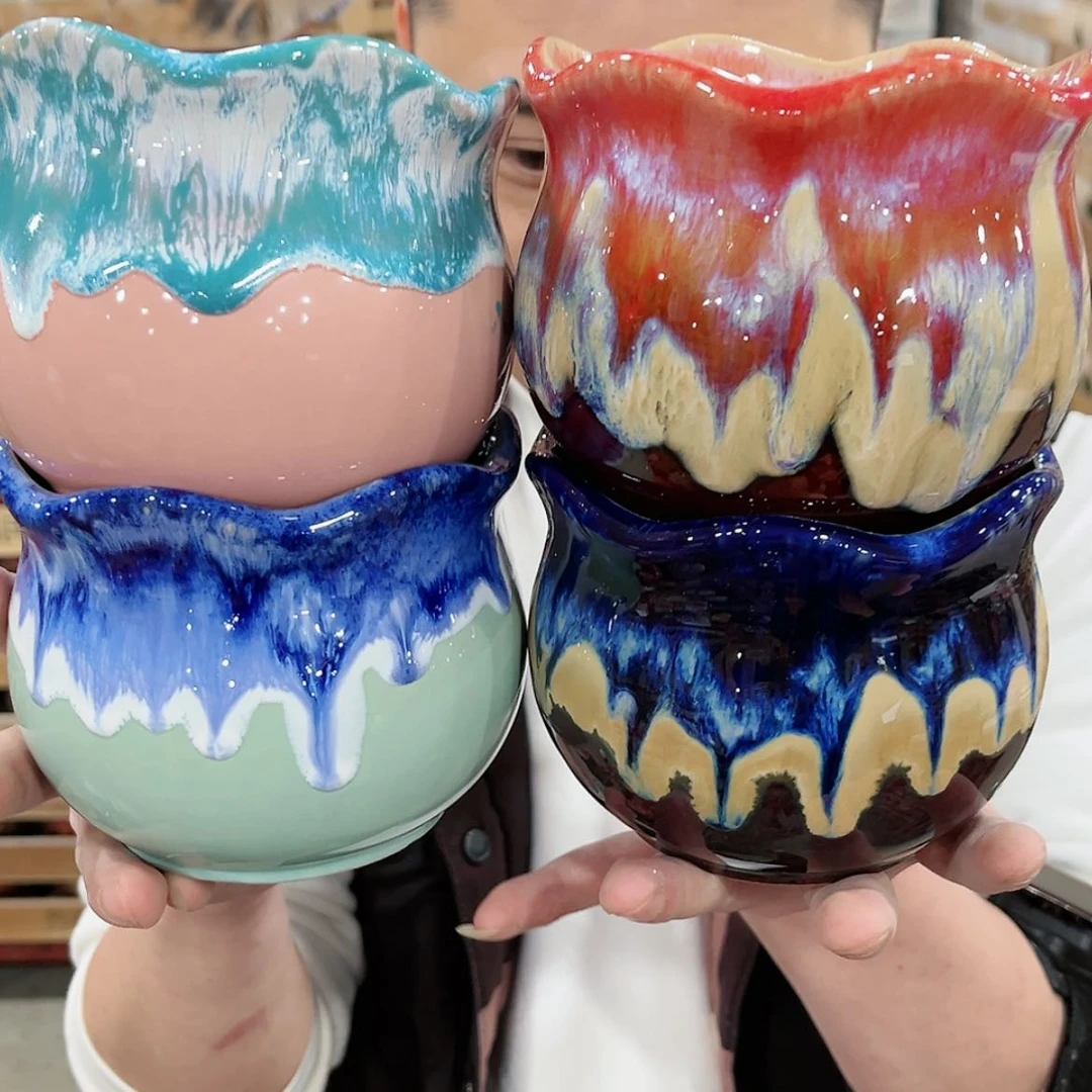 【闪购商品】陶瓷福利品凑满10元发货陶瓷花盆