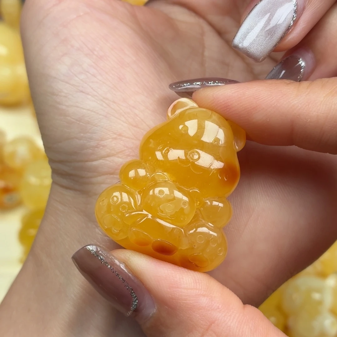 琥珀未镶嵌裸石蜜蜡