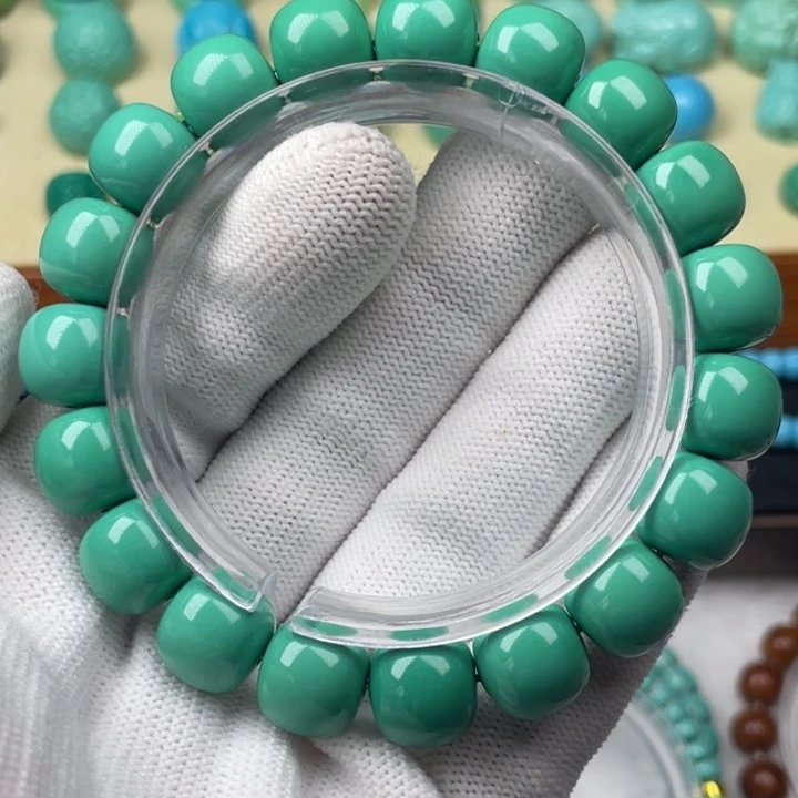 一***好高瓷正绿色卡12老型单圈