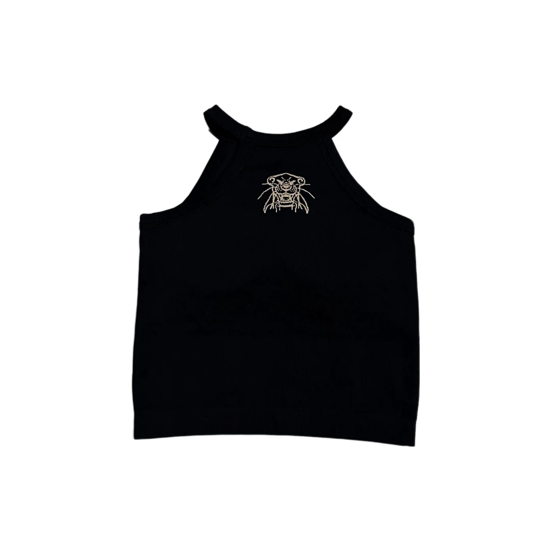 封神系列！虎头直角肩织标一体杯长款速干运动健身瑜伽美背高弹