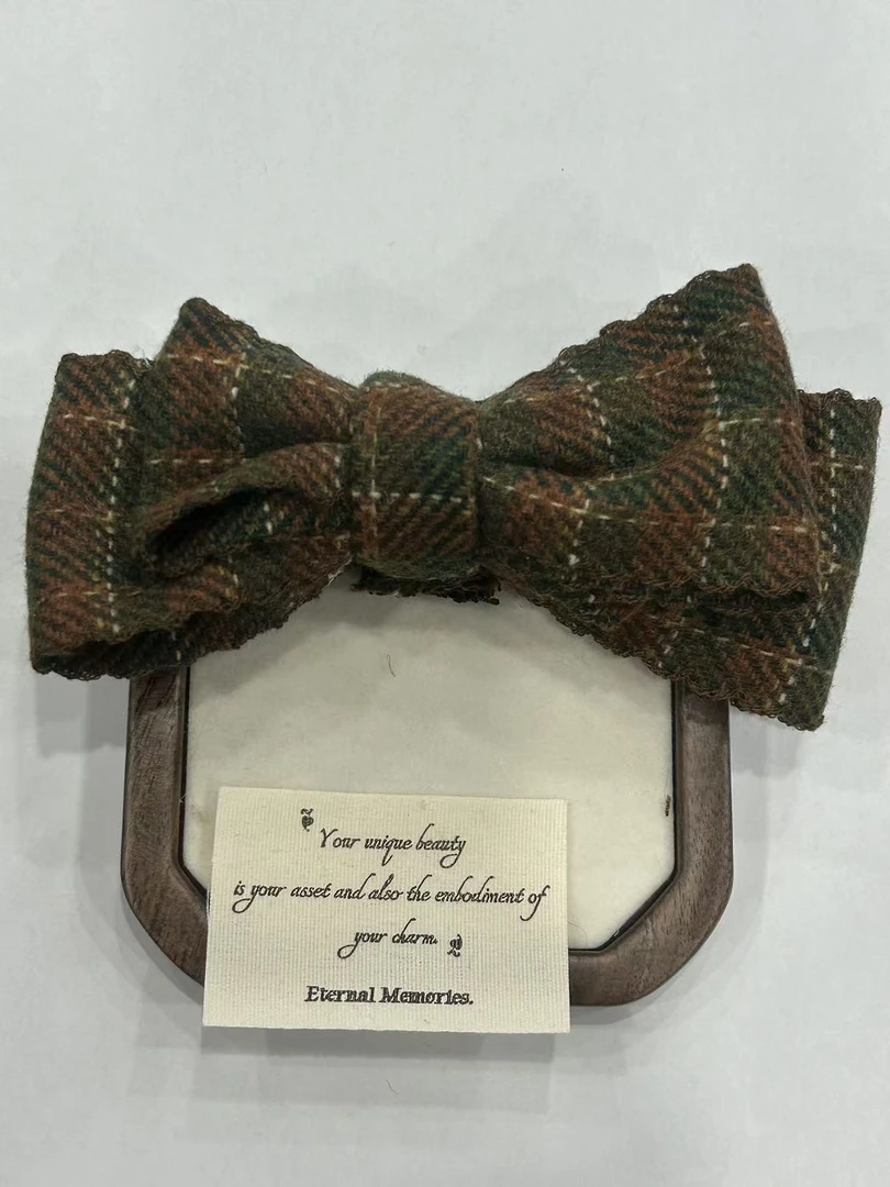 韩版 ins蝴蝶结领结布艺配件袜子服装辅料发夹鞋花手机壳包包配饰