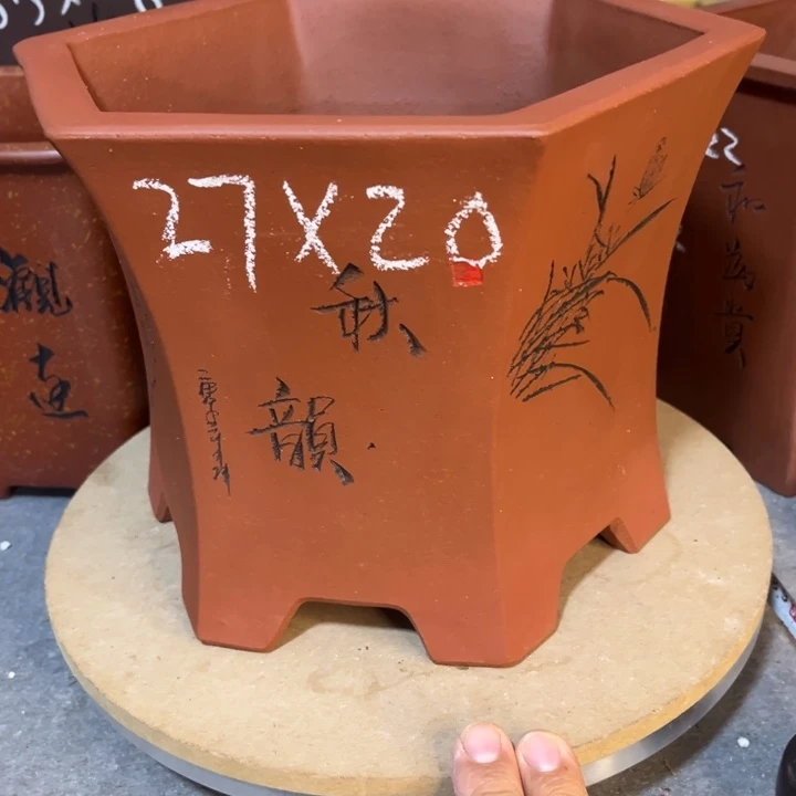紫砂花盆宜兴紫砂