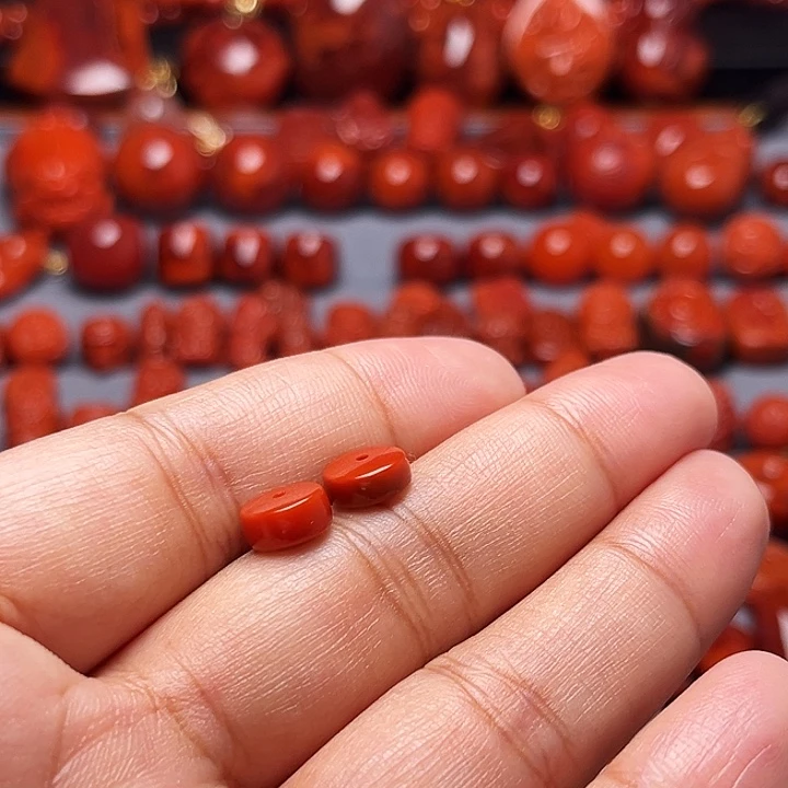 兰***材南红玛瑙未镶嵌配饰隔片8