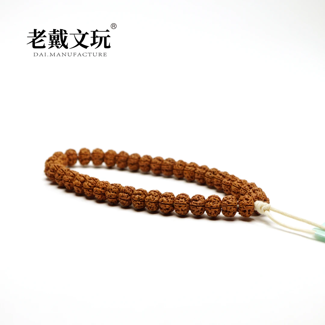 老戴文玩全品10mm霸王花梅花凹底单圈勿里达小金刚菩提子无赠品