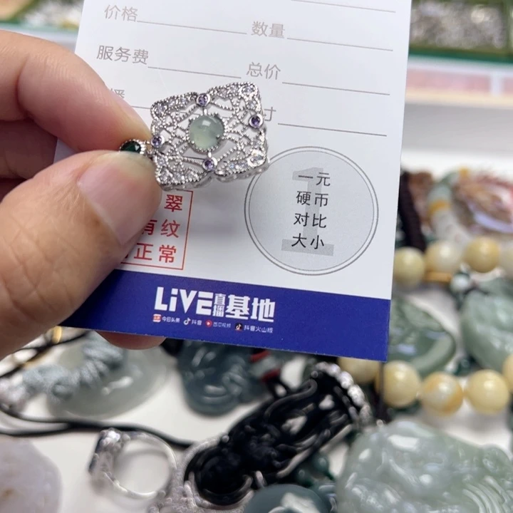 翡翠未镶嵌颈饰?****℡