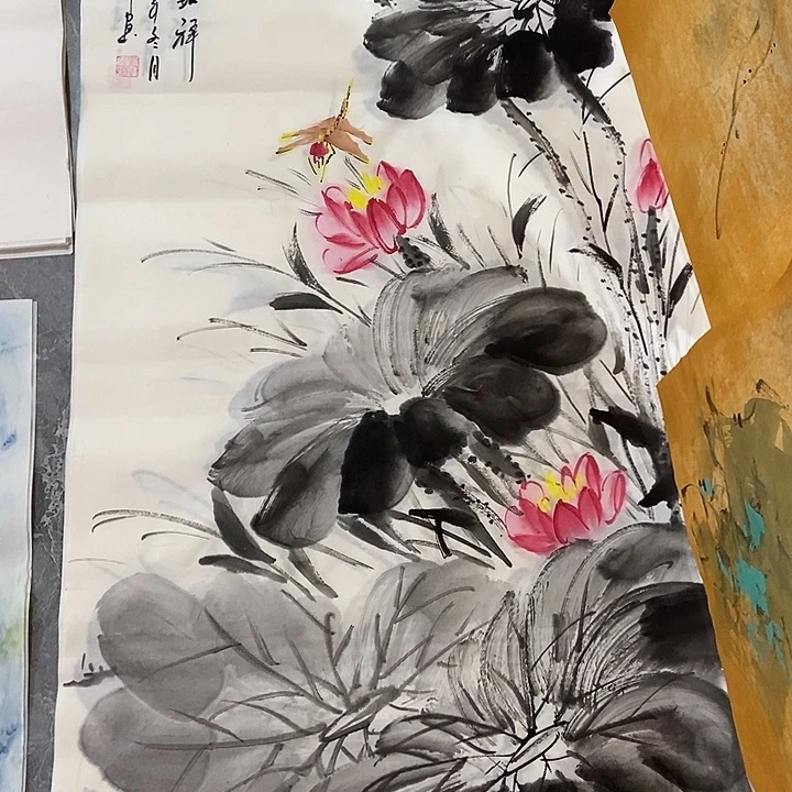 三个张画廊直播间！