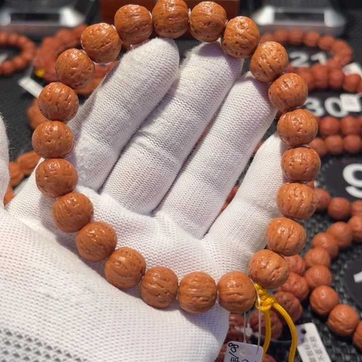 文玩核桃手串小*萁核桃手串1.4尺寸全品