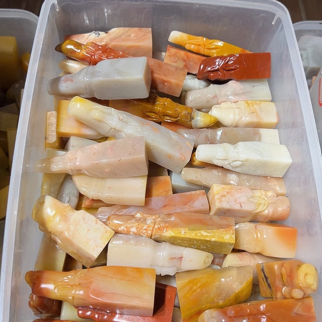 寿山石随机批发10个