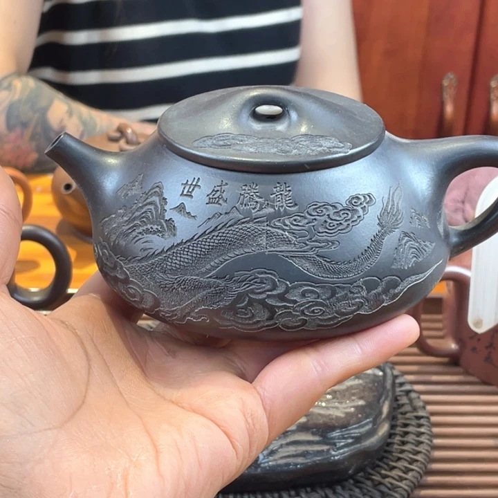 茶壶紫砂正品一个