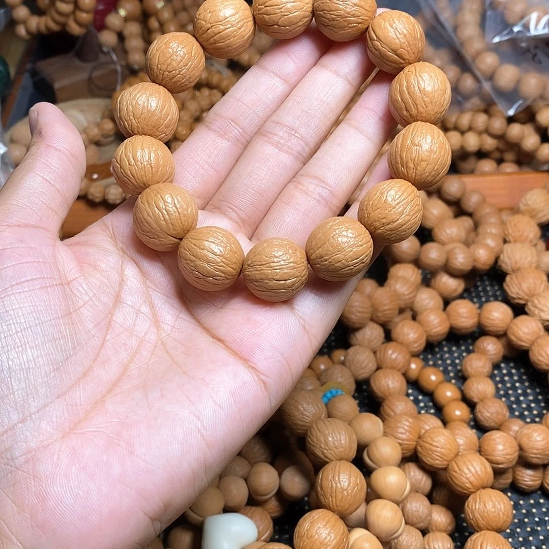 猴头核桃吊坠人****好光头强1.88尺寸19颗手持