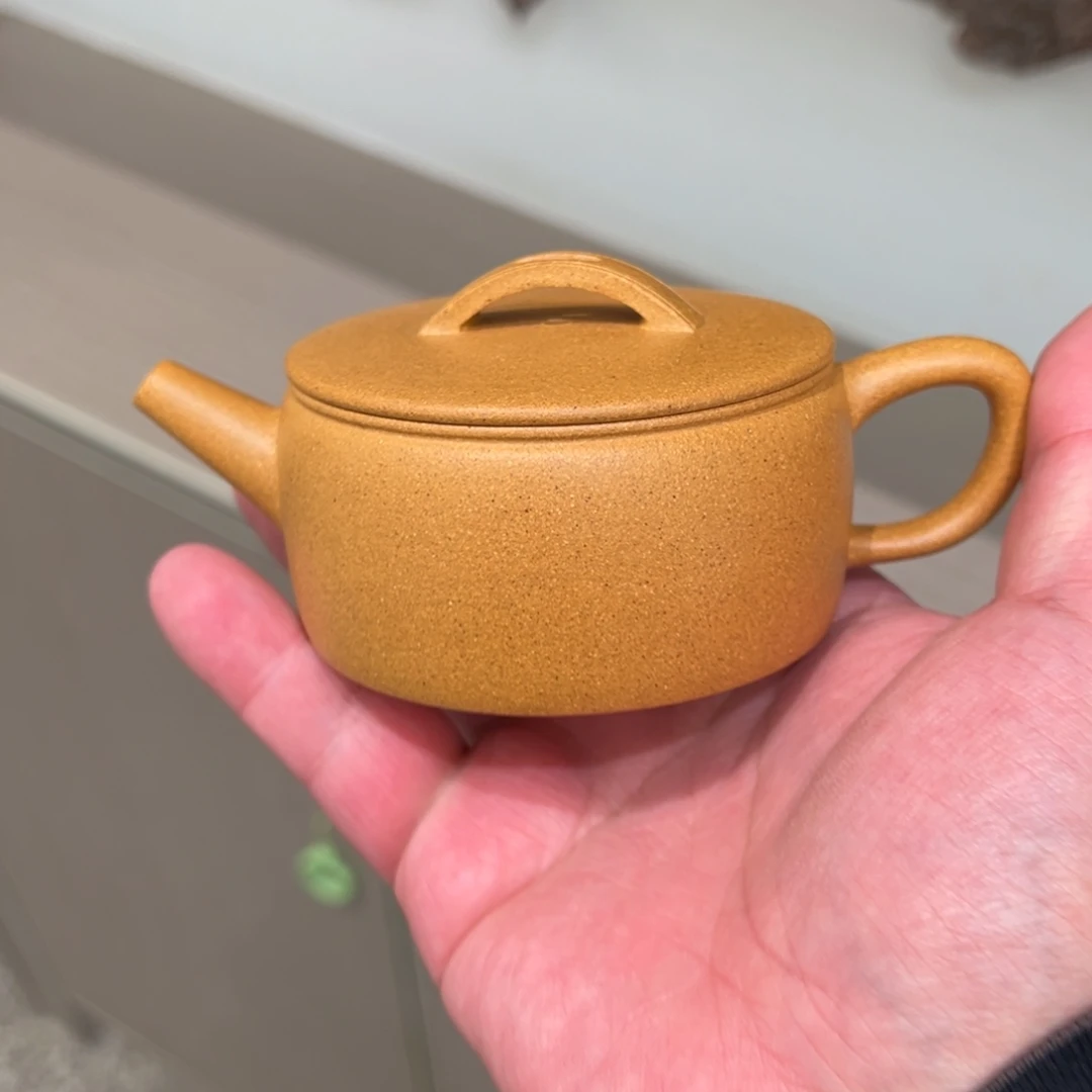 茶壶紫砂140cc黄金段汉瓦