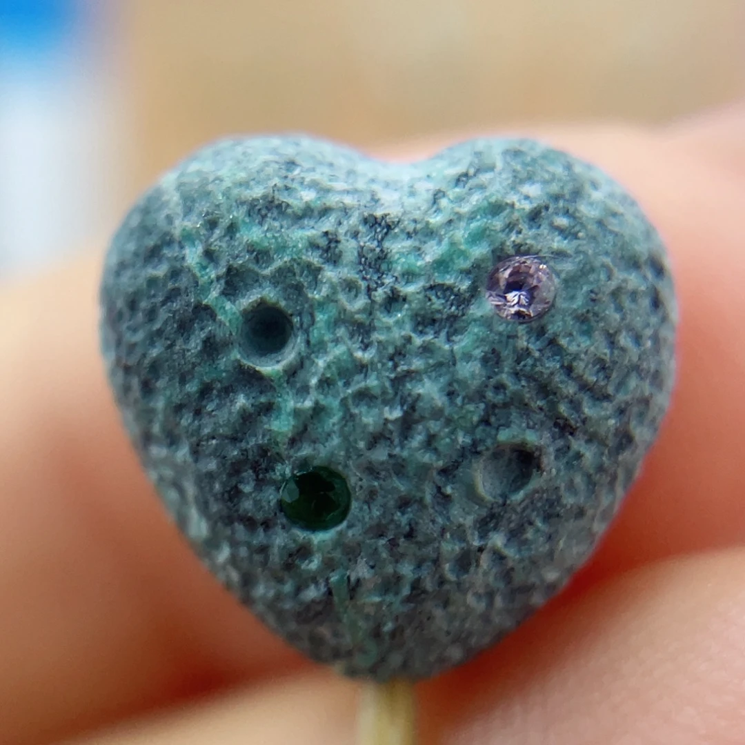 未镶嵌绿松石珠宝奇石