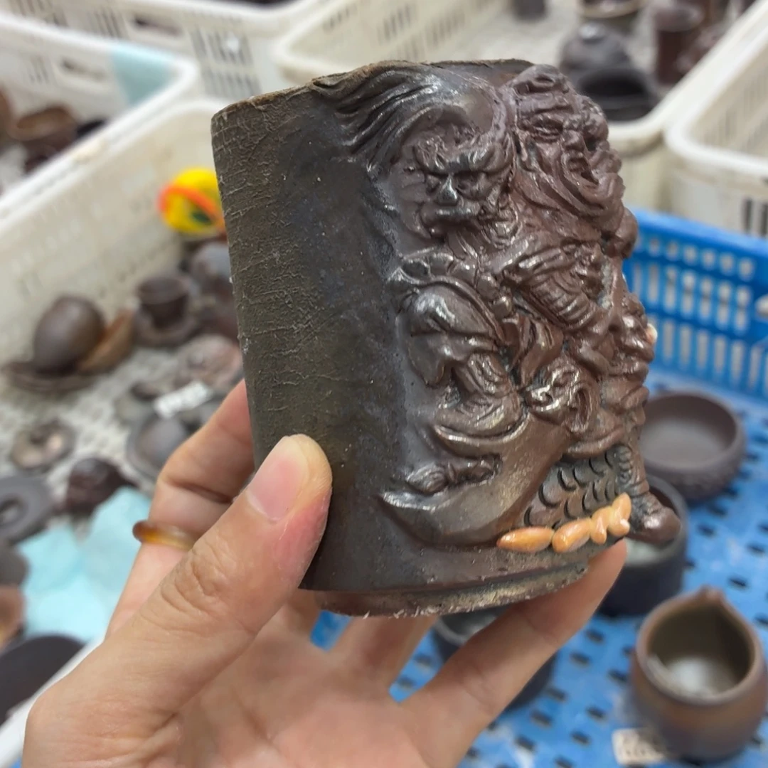 陶园柴烧精品好货930失圆磕到了