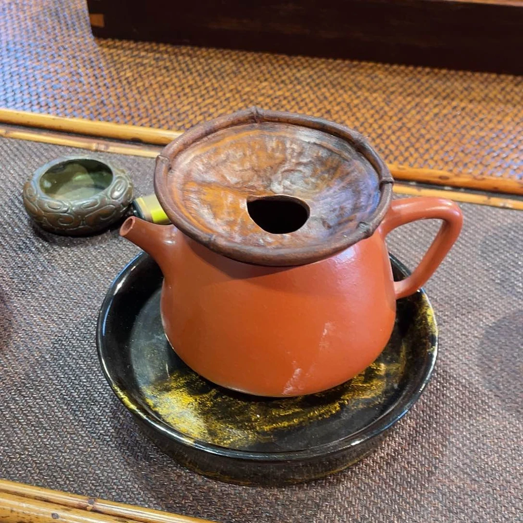 紫砂茶案三*竹投茶器竹投茶器