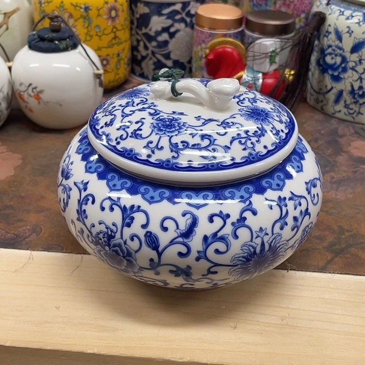 陶瓷罐茶叶罐密封罐储物罐