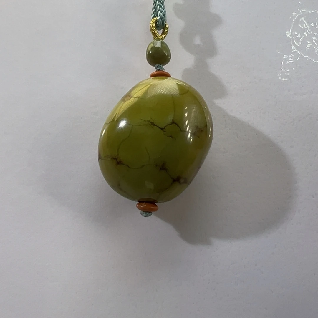 绿松石未镶嵌挂件