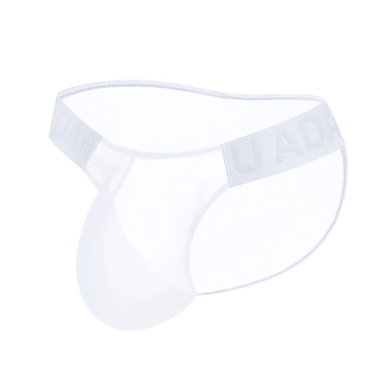 男士三角裤低腰性感国风透明冰丝内裤舒适透气内裤男无痕时尚运动