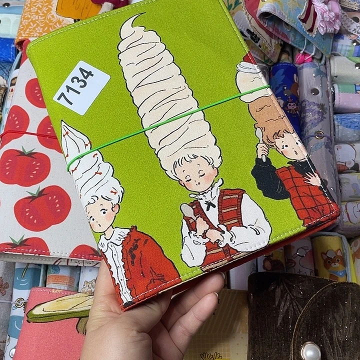 织绣A5 活页不加纸7134