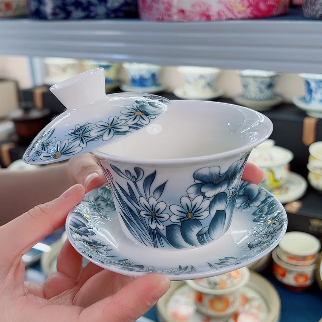 盖碗很漂亮，我和我喜欢