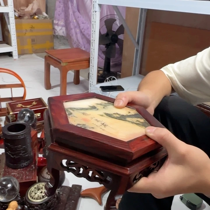琉璃手工艺品红木工艺品