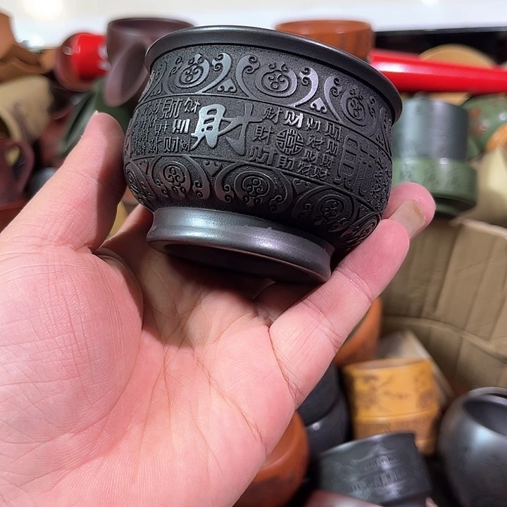 茶杯紫砂全手工紫砂主人杯