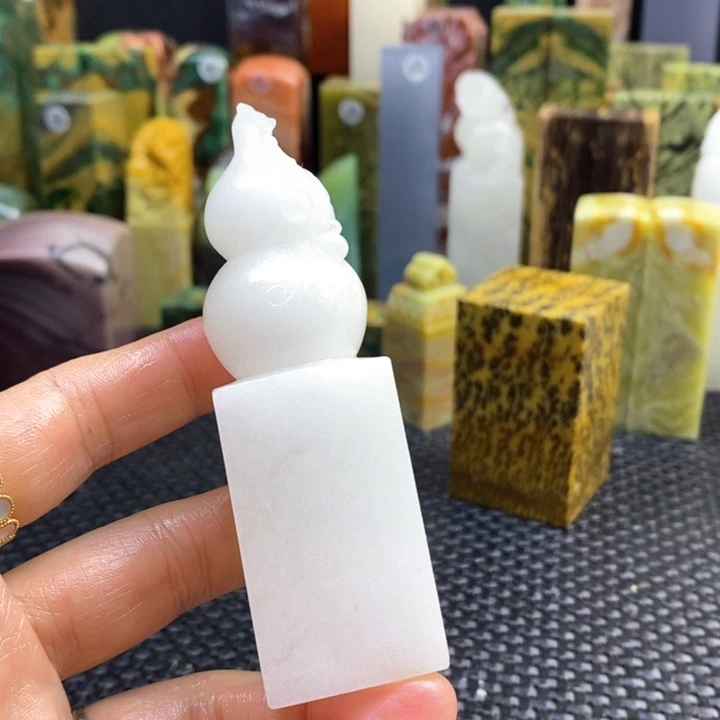 印度石?****马青田石印章石