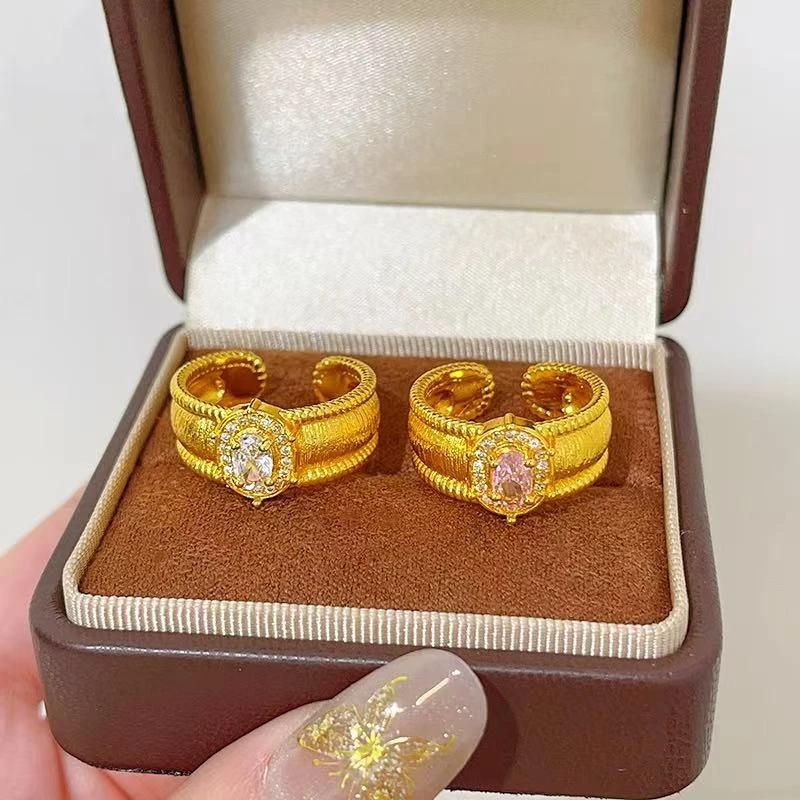 铜合金戒指 207鸽子蛋戒指一个