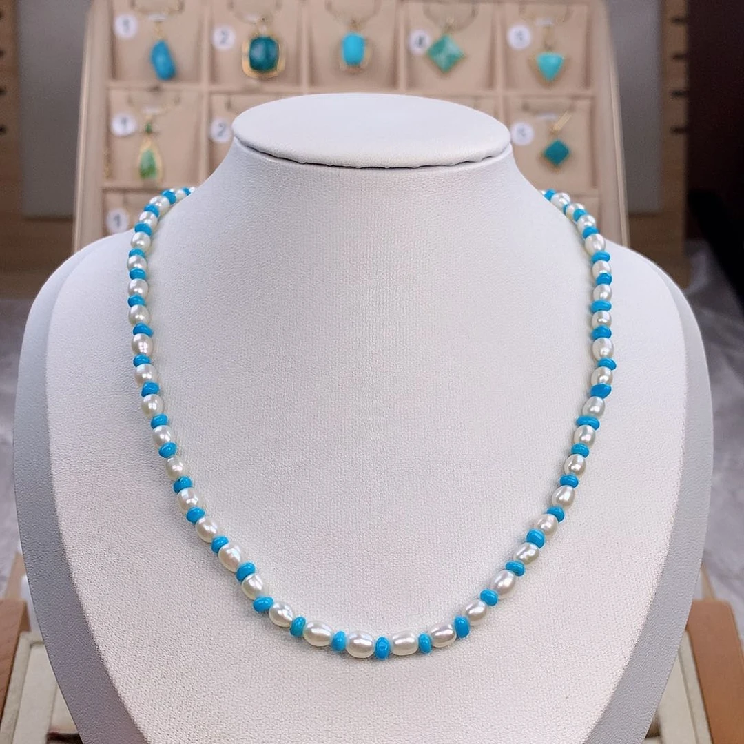 淡水珍珠颈饰未镶嵌