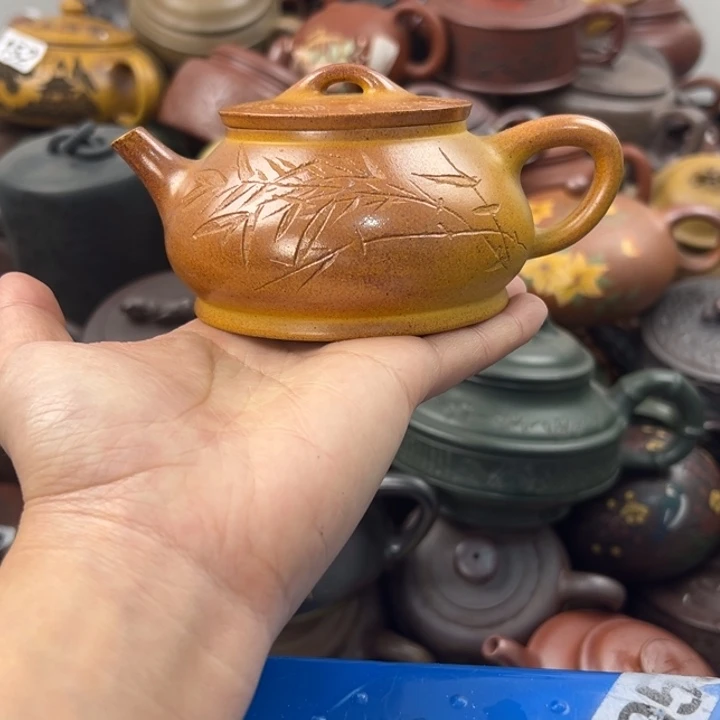 紫砂茶壶底部脏的